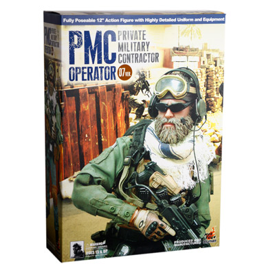 Pmc Private Military Contractor - Operator Hot Toys - Machinegun