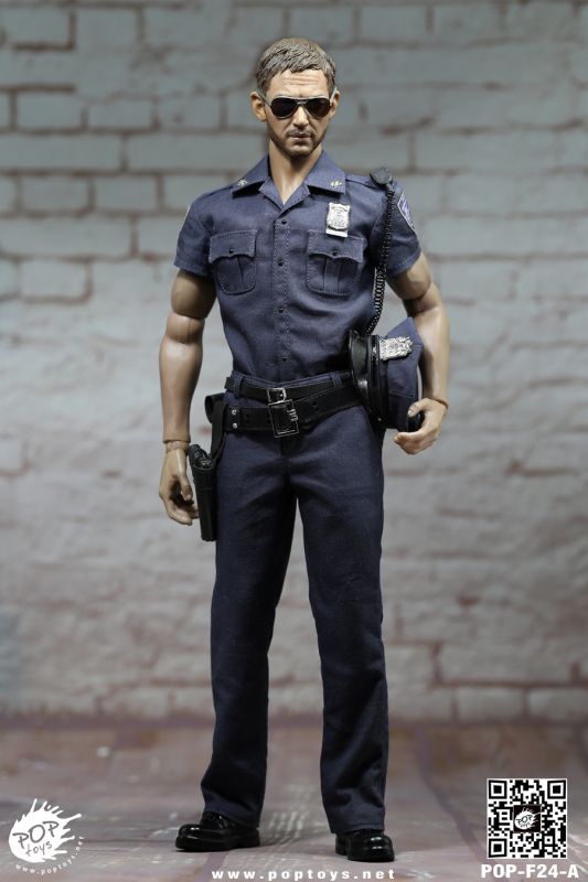 New York Police - Policeman Pop Toys - Machinegun