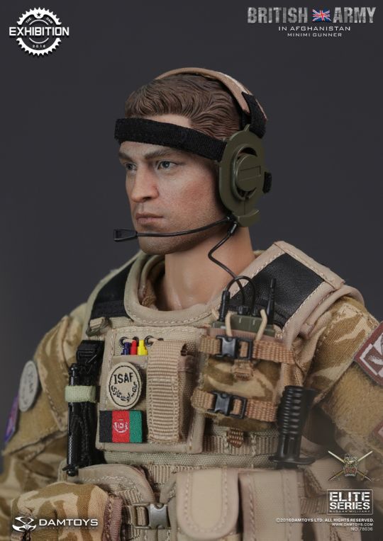 British Army in Afghanistan - Minimi Gunner (Exhibition Limited
