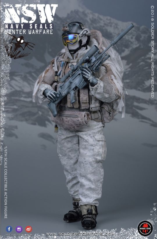 NSW Navy Seals Winter Warfare - Marksman Soldier Story - Machinegun