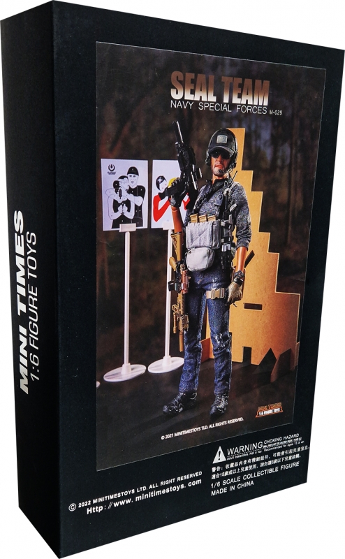 Seal Team Navy Special Forces Mini Times - Machinegun