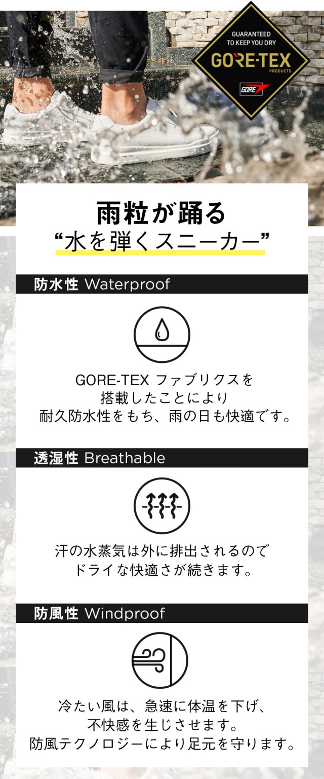 GORE-TEX】モデロ MODELLO 毎日を快適にする雨でも履ける全天候型