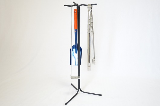 ファイアーツールスタンド 商品詳細│薪ストーブの新保製作所