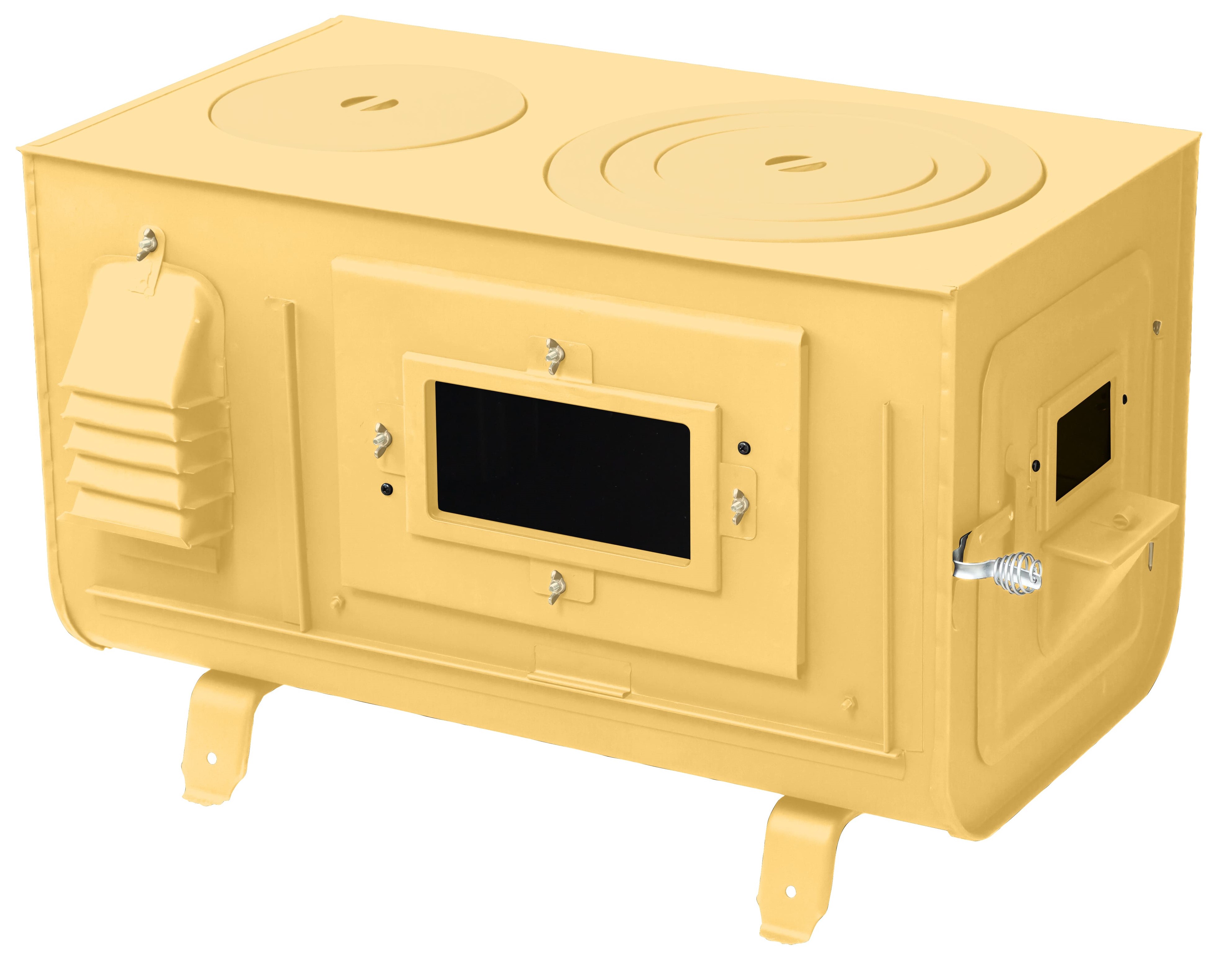 カラー角型3面窓付薪ストーブ”FIRE SIDE” 商品詳細│薪