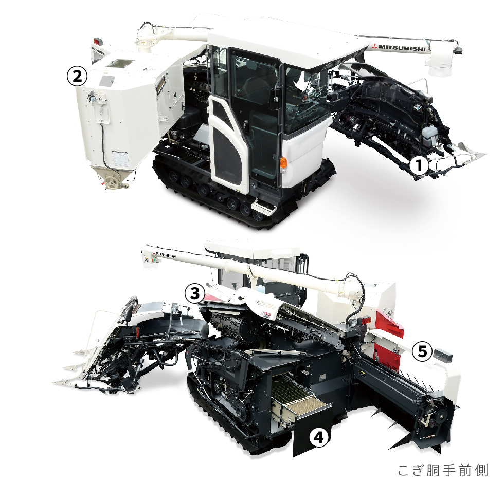 メンテナンス｜Combine V475/575｜コンバイン｜製品情報｜製品紹介