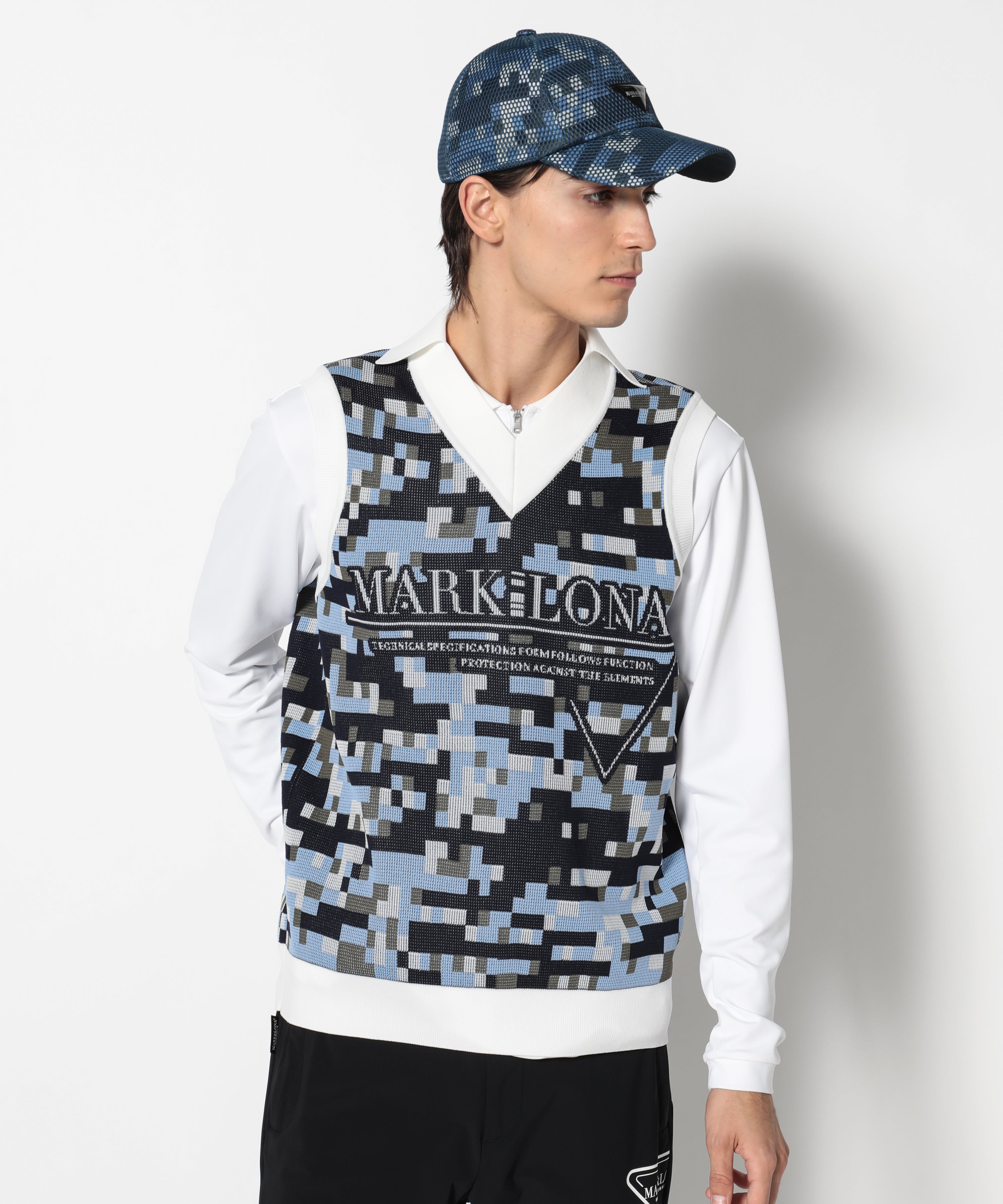 ゴルフ ニット・ニットベスト(メンズ) │ MARK & LONA 公式オンライン