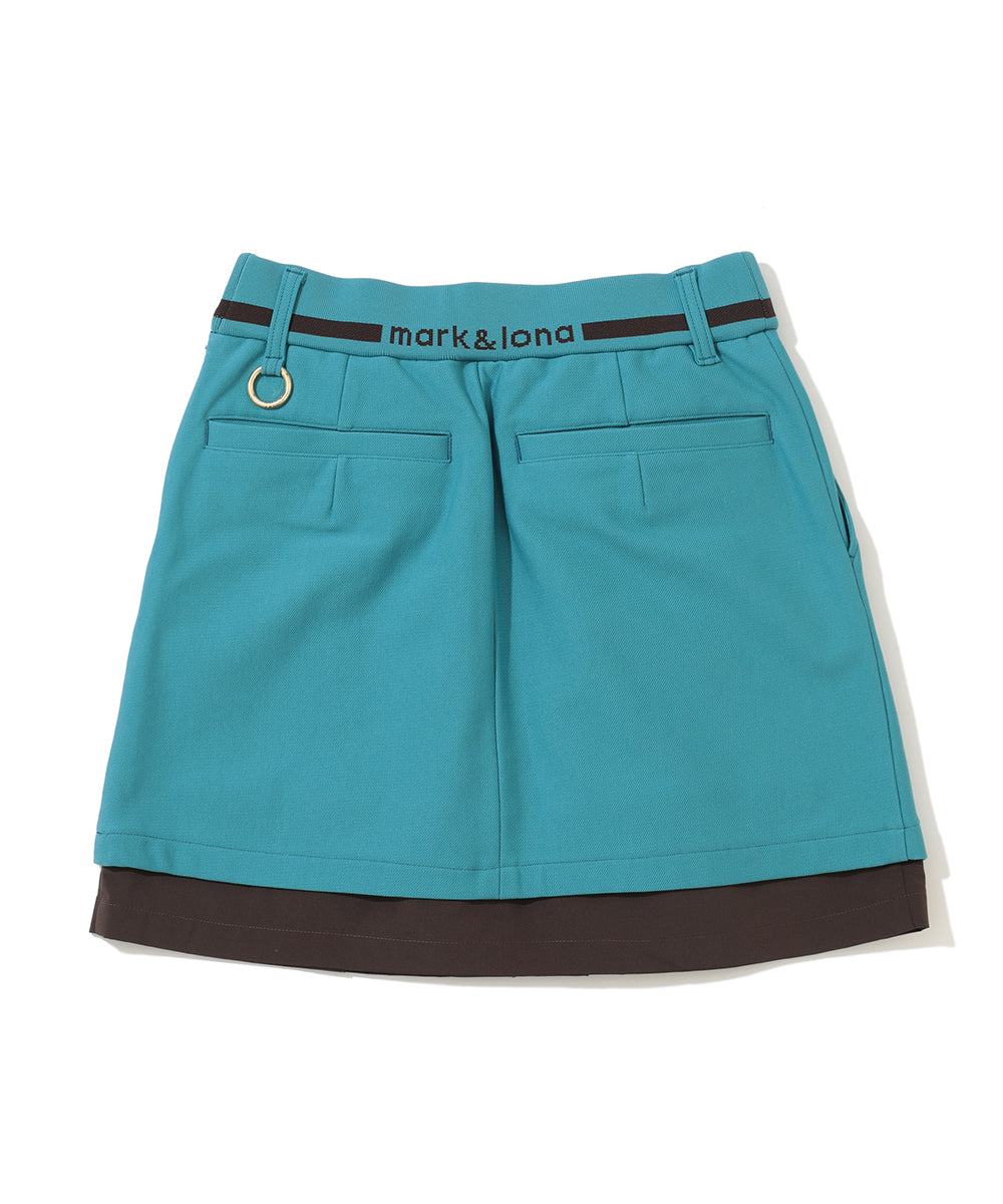 Cornel Layerd Pleated Skirt | WOMEN