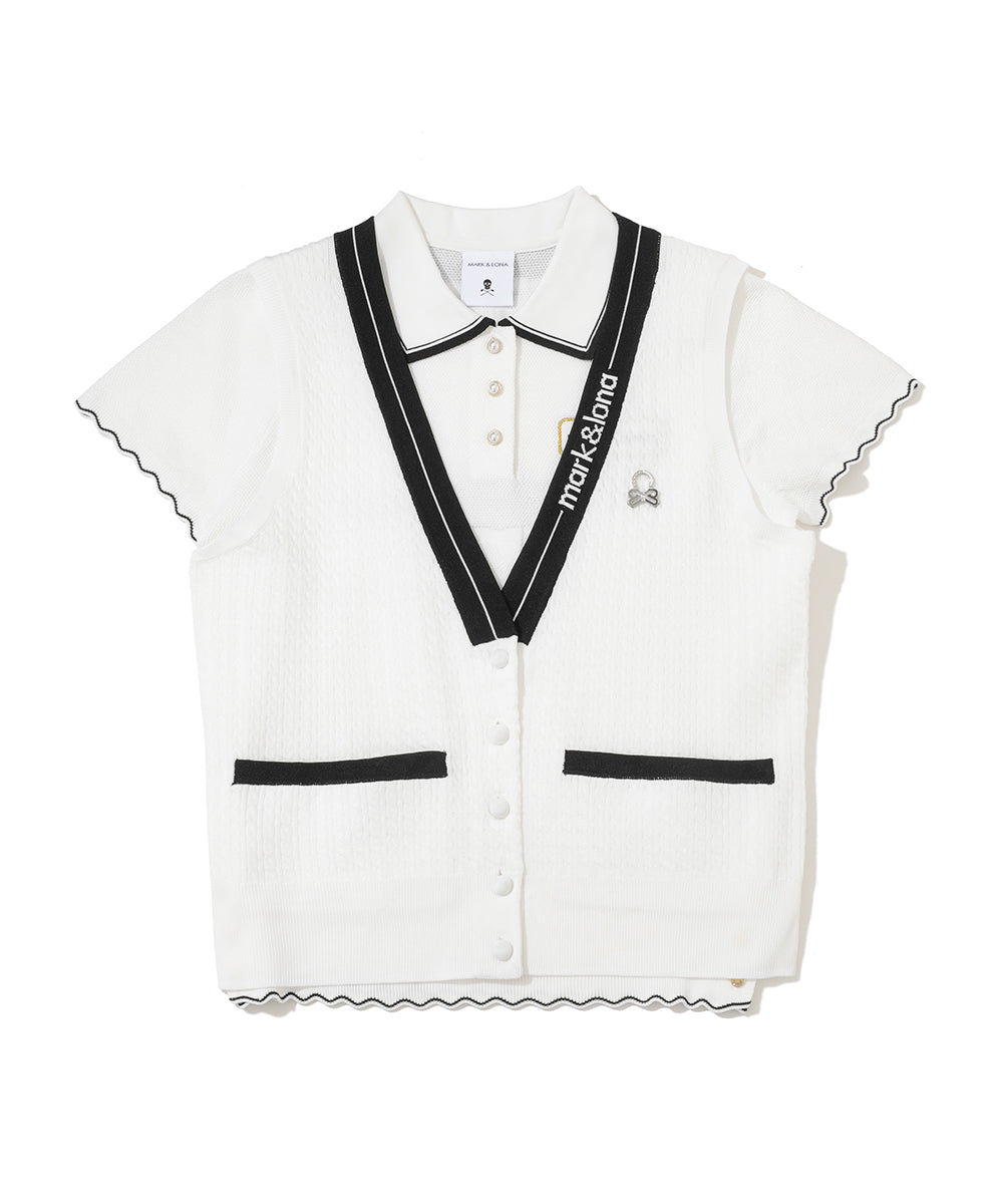 ゴルフ ニット・ニットベスト(レディース) │ MARK & LONA 公式