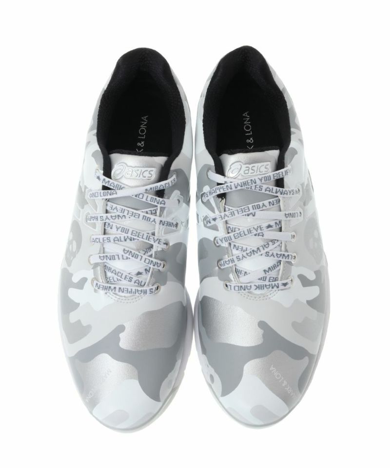 新品タグ付きMARK & LONA カモフラージュ スパイクシューズ スパイク