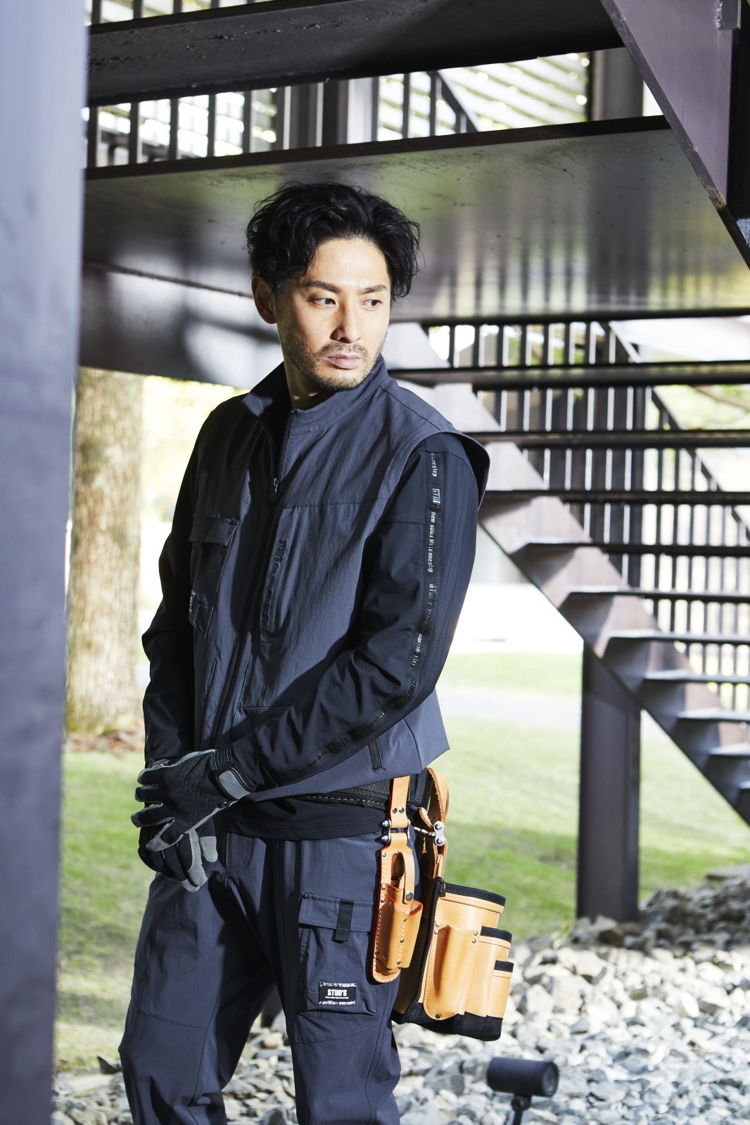 STUD'S スタッズ 春夏素材 CORDURA 縦横ストレッチ テックベスト S1806