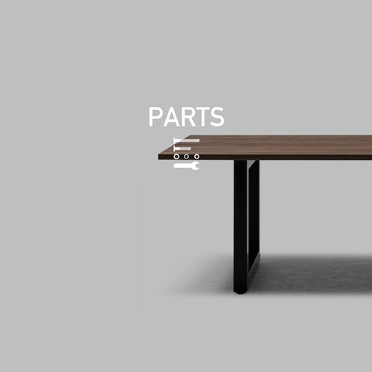 WILDWOOD LEG PARTS(ローダイニング用 スチールレッグス)の通販