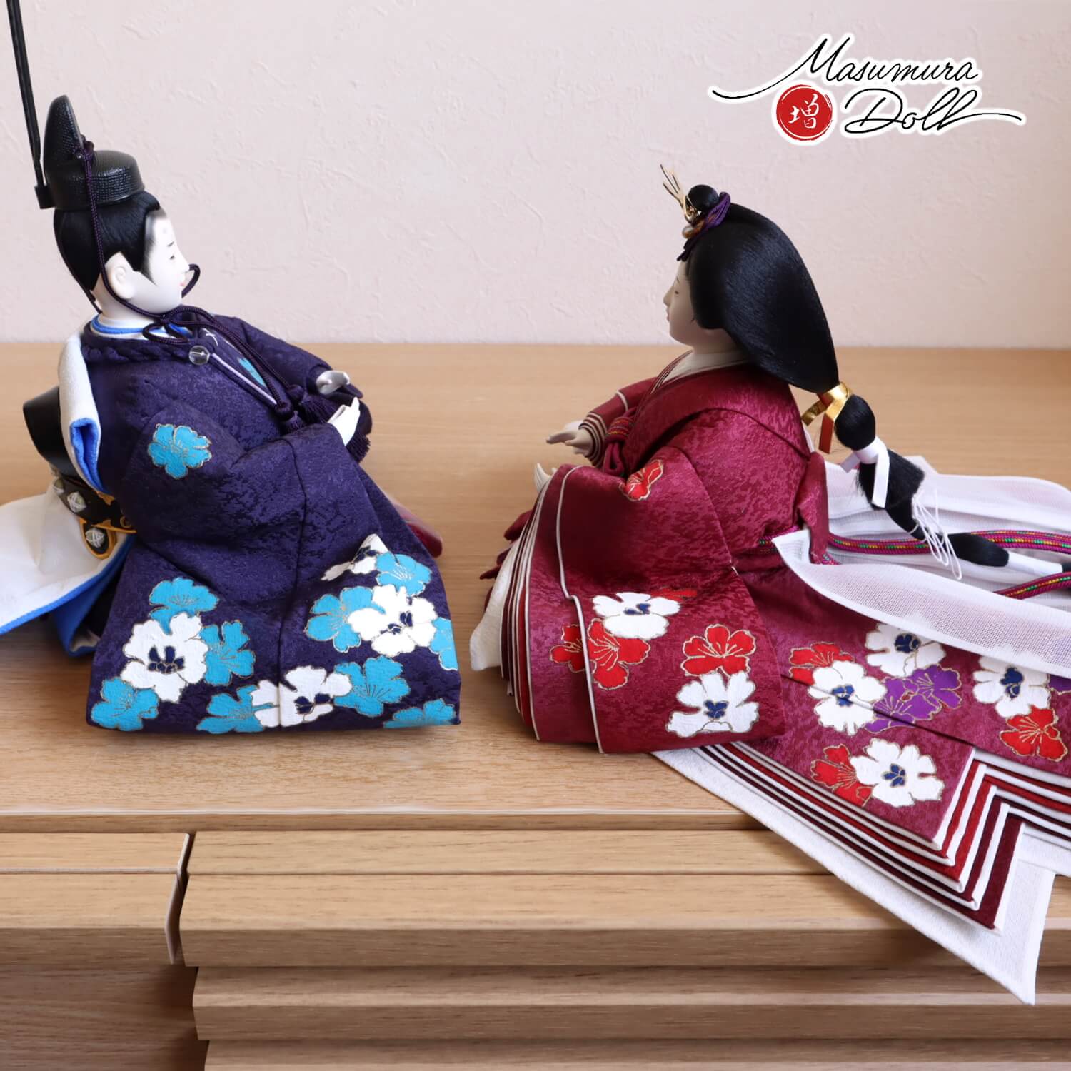 京都 尊正作 11番 京友禅 手描手描き京友禅 モダン椿 2曲一双済美箔