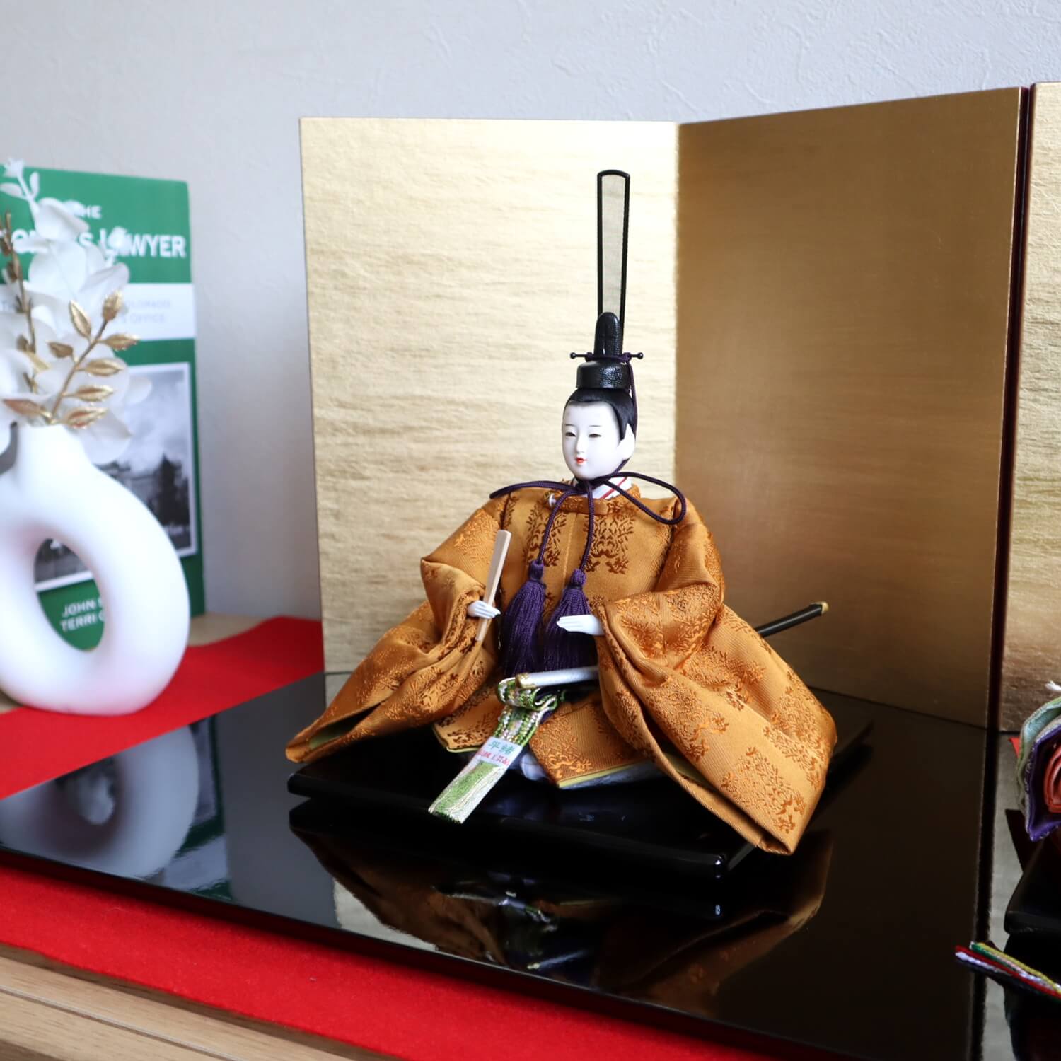 伝統工芸士・清水光雲作 25号 芥子 正絹西陣織即位礼正殿の儀 雅子皇后