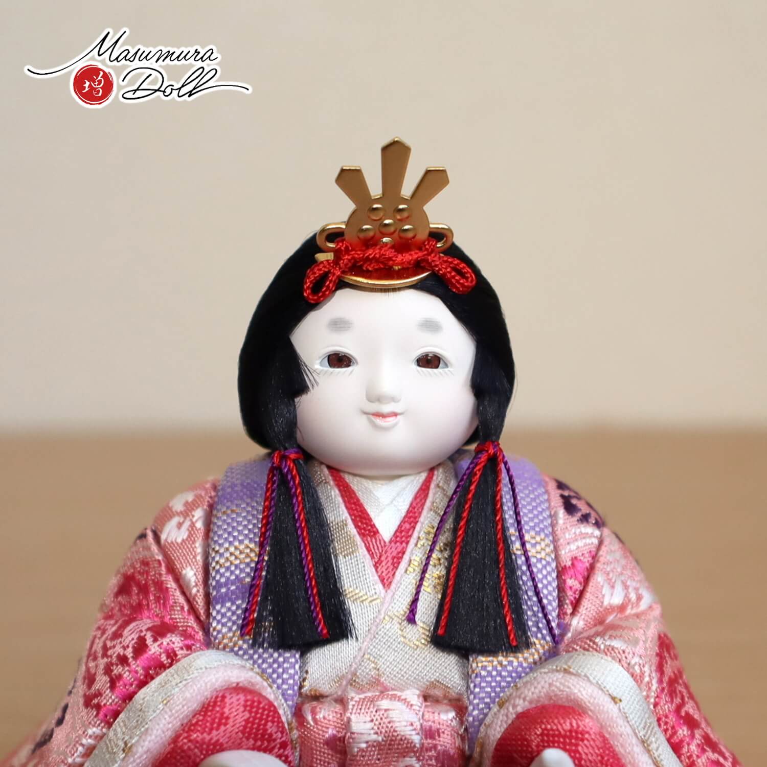 柿沼東光作 itowa 遥 正絹西陣織 螺鈿七宝屏風 木製燭台 貝桶 クリア