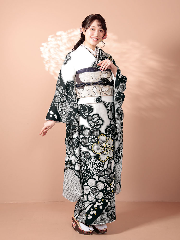 シンプルモダン振袖 KR-712 | 岐阜・大垣・一宮で振袖レンタル・購入