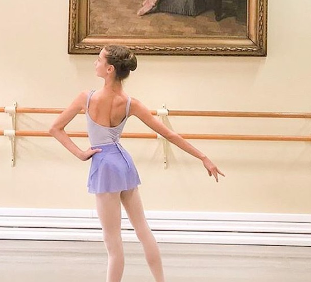 グリシコ】バレエ巻きスカート ストレッチ素材32cmと40cm丈（無地