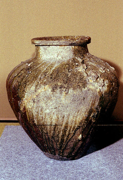 m*o様 常滑焼 灰釉 自然釉 壺 不識壺 お歯黒壺