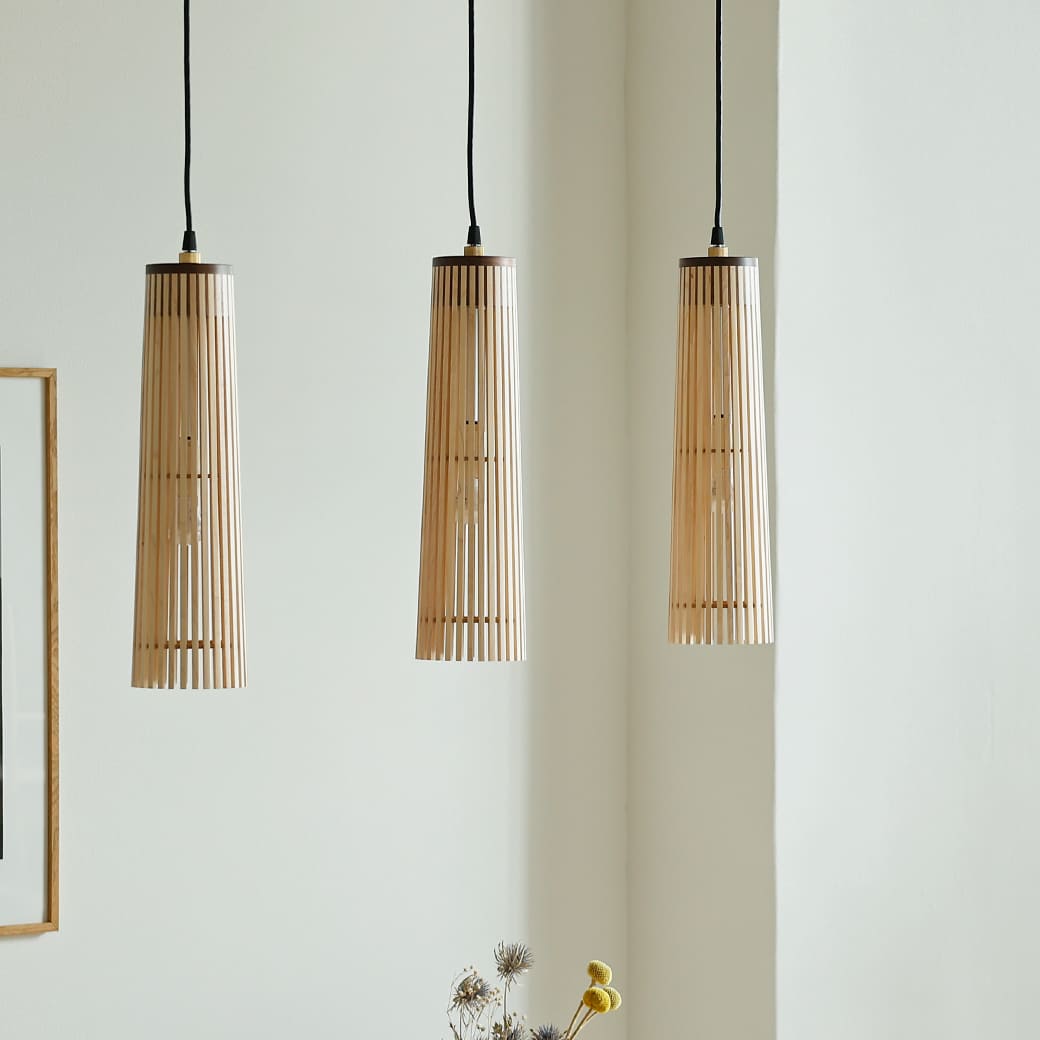 moare nido ペンダントライト Mサイズ 国産｜miion 北欧照明 - miion