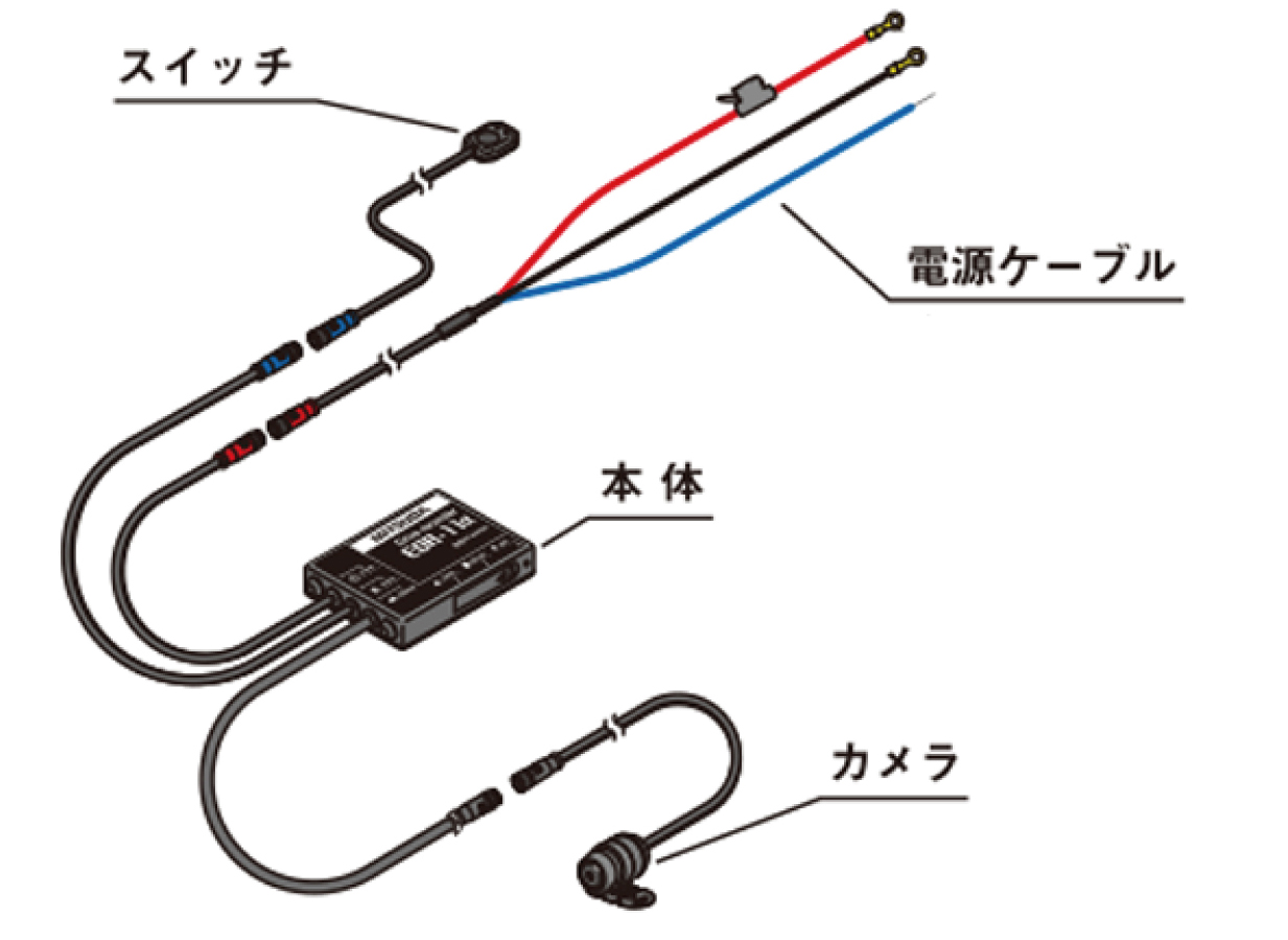 バイク専用ドライブレコーダー