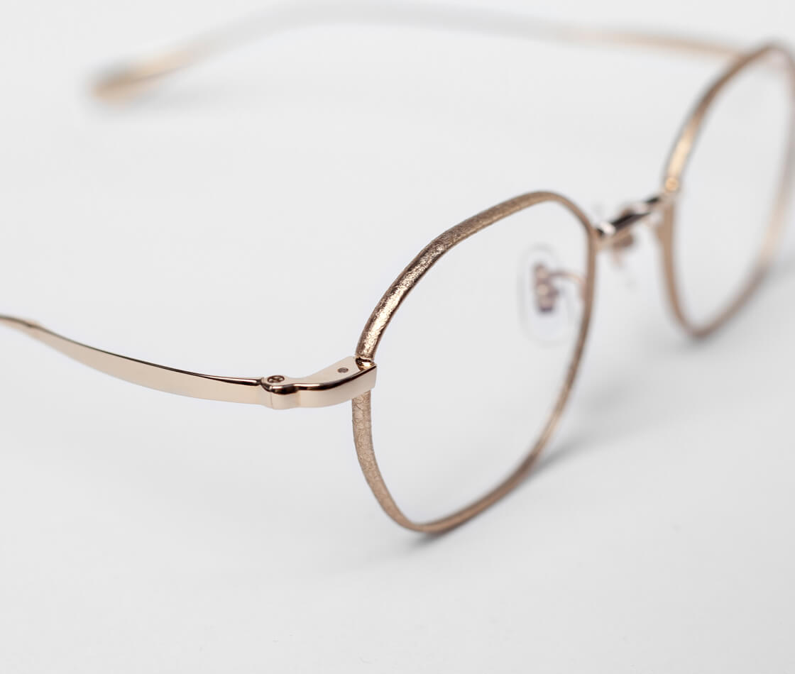 辻眼鏡 国松謹製 オクタゴンフレーム チタン 多角形 TJ-003 日本製