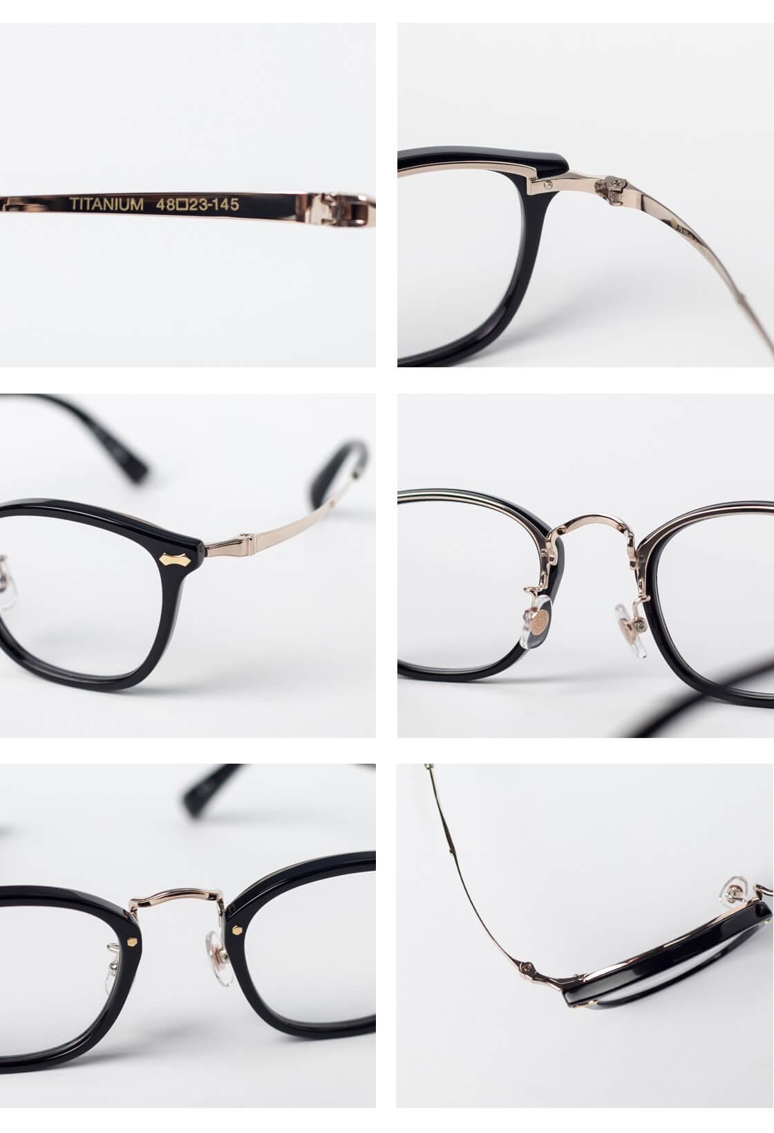 丹羽雅彦 THE291 NM-142 ウェリントンフレーム コンビ 日本製 鯖江