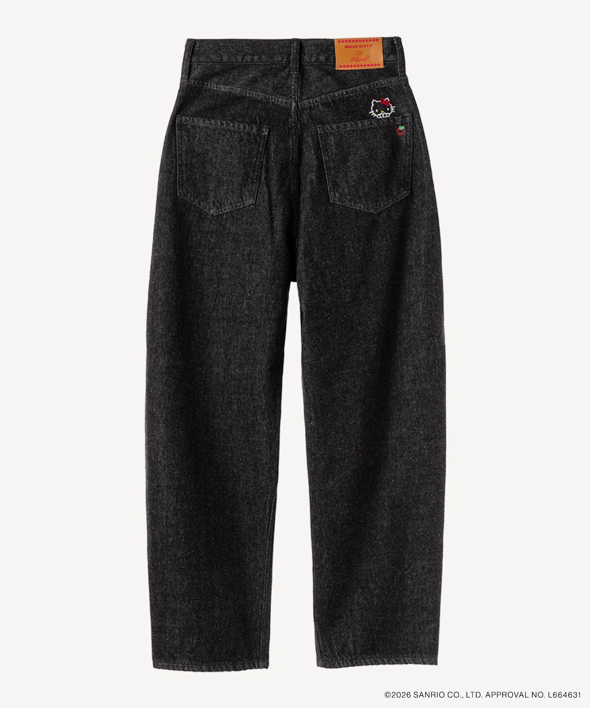 サンリオキャラクターズコラボ ハローキティ デニムパンツ | MUVEIL