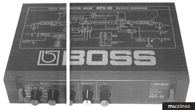 Boss RPS-10 Pitch Shifter/Delay (IM Sep 86)