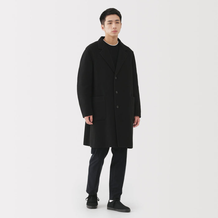 Wool Blend Chester Coat | Men's Outerwear | MUJI USA
