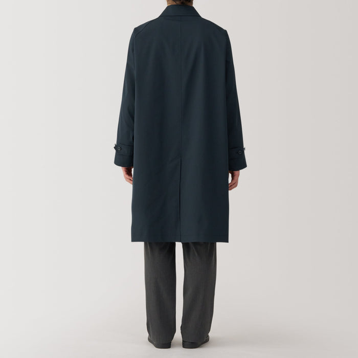 Men's Water Repellent Stand Fall Collar Coat | MUJI USA