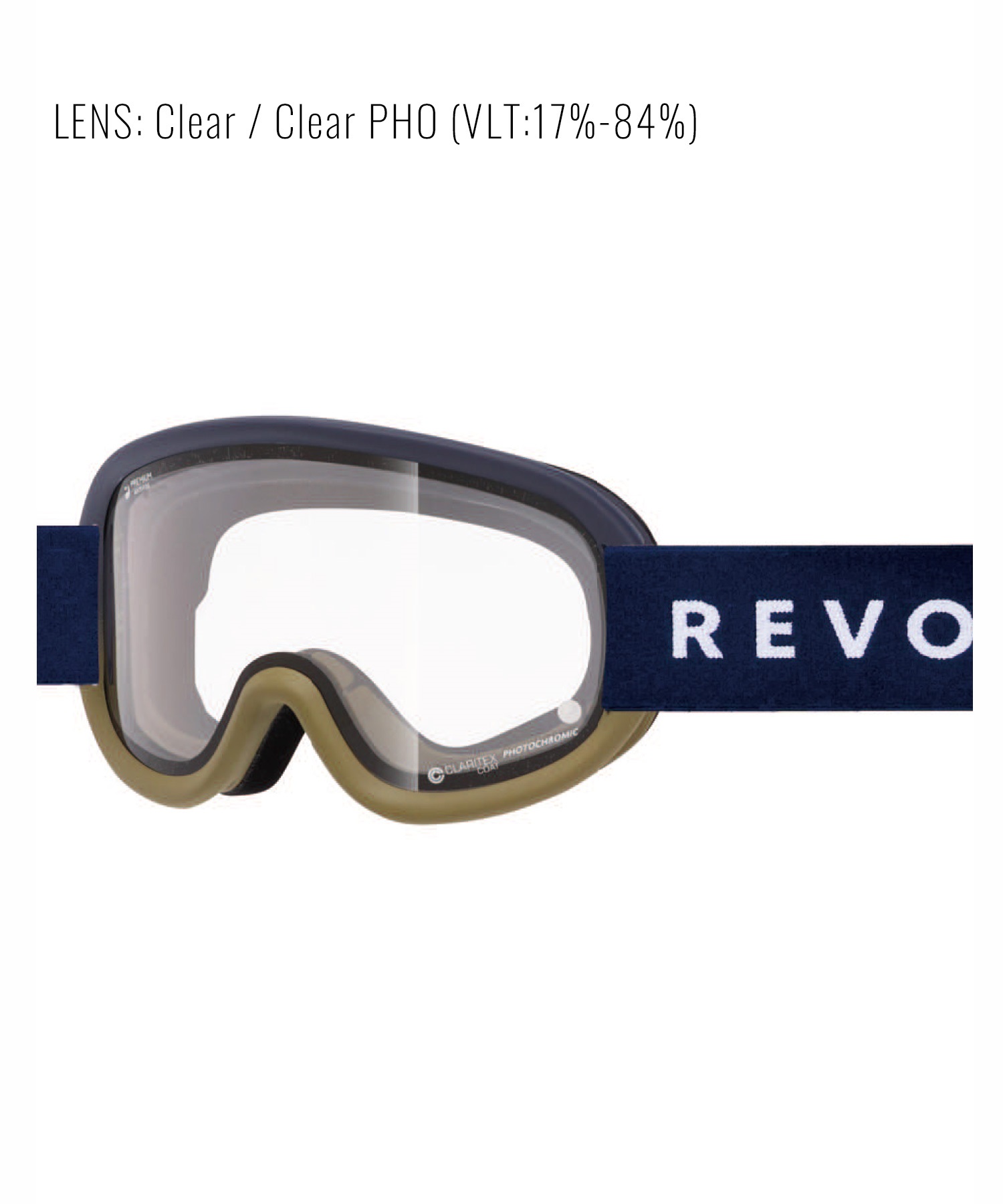 REVOLT リボルト SUPER LIGHT FRAME R25MOD 調光レンズ 平面レンズ