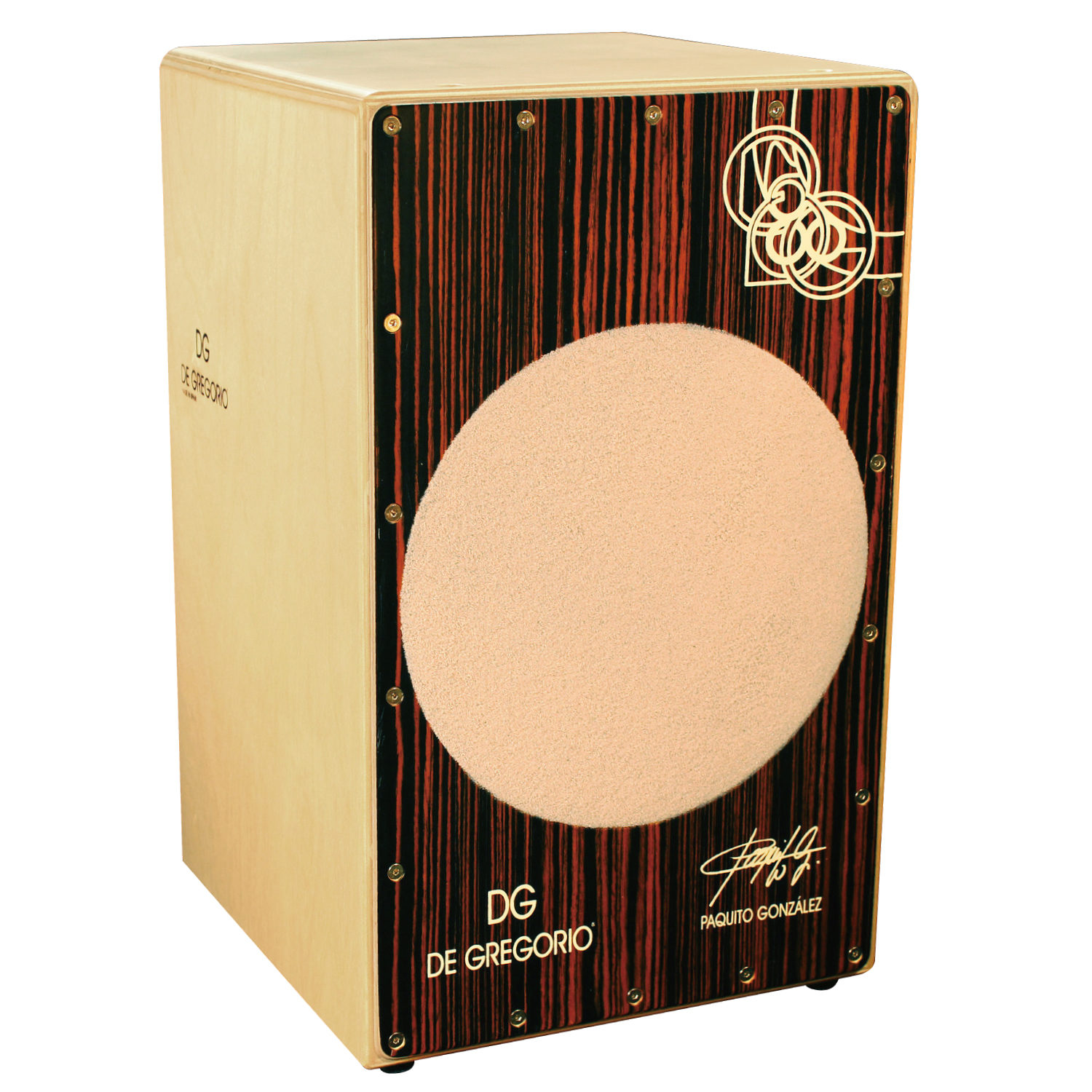 DE GREGORIO カホン 緑⁄ナチュラル De Gregorio カホン