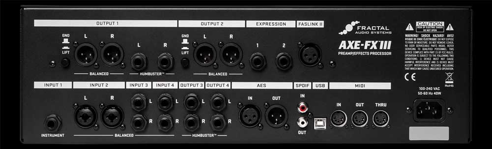 Fractal Audio Systems Axe-Fx III MARK II TURBO Processor FAS-026