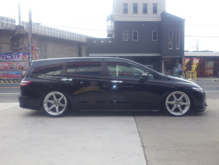 ☆オデッセイにWORK【ジーストST1】ホイール装着しました