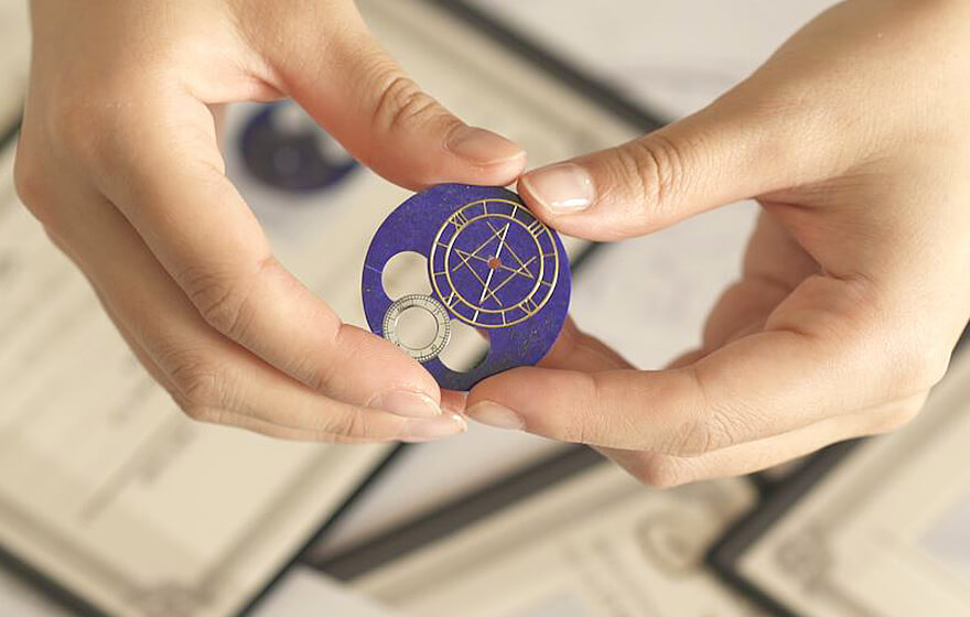 DOUBLE MOVEMENT MODEL ダブルムーブメントモデル/アルベゾナイト 45mm