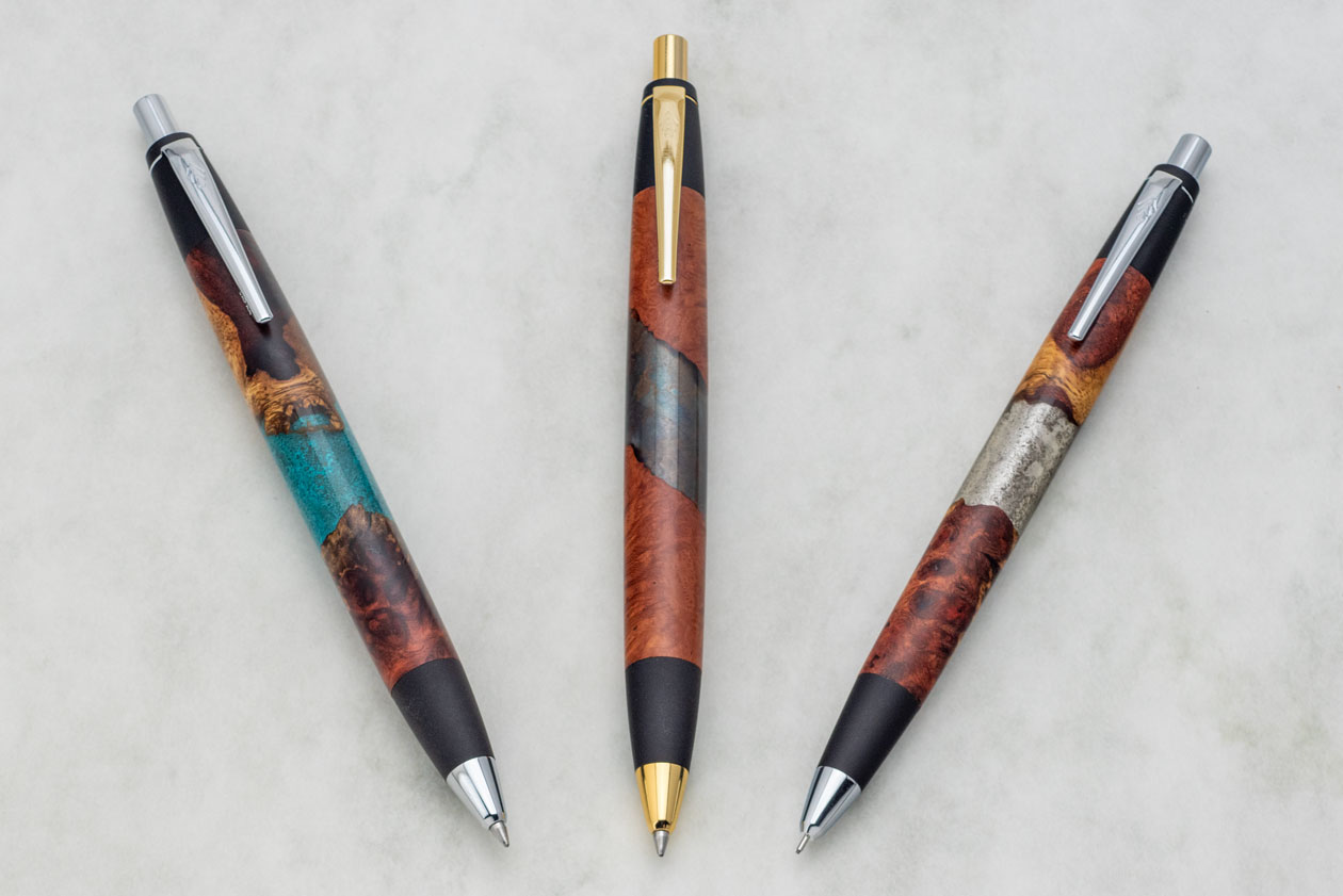 侘寂・WABISABI・木のボールペン・木のシャープペンシル｜野原工芸