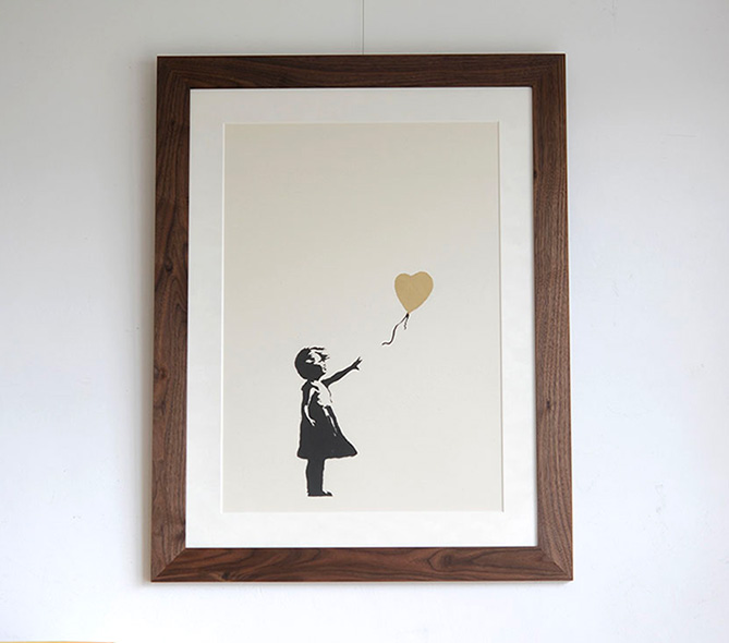 Girl with Balloon (Gold) - WCP Reproduction” ー NOISEKING ノイズキング