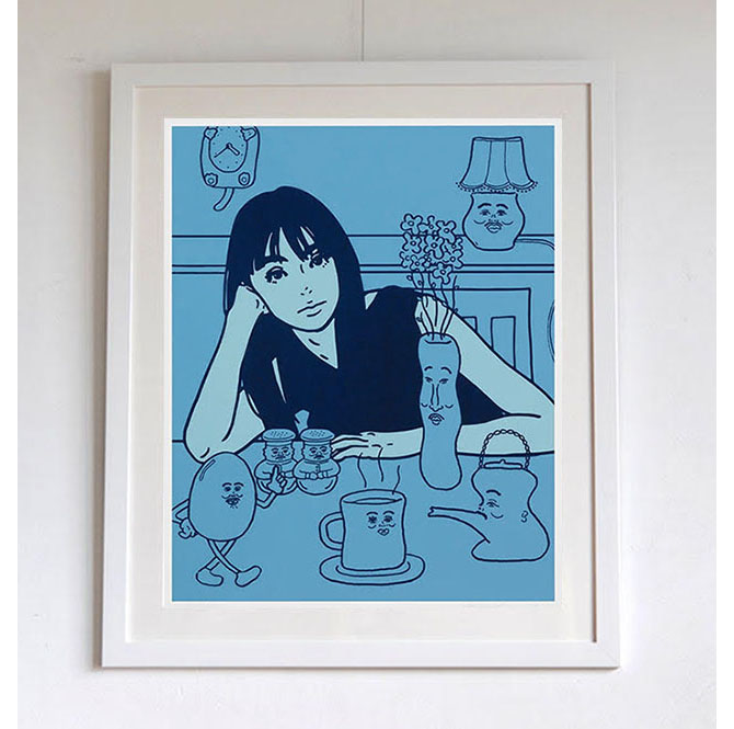 未開封品kyne untitled 2024 シルクスクリーン