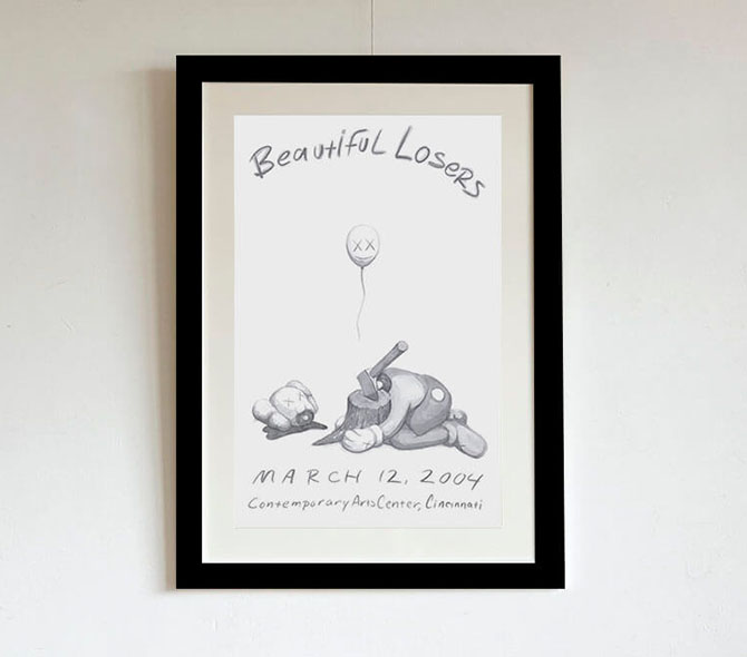 KAWS カウズ ポスター販売 ー NOISEKING ノイズキング