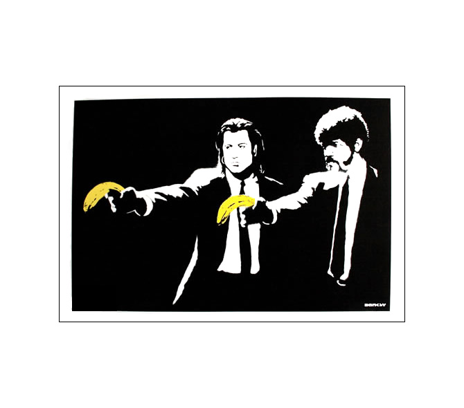 Banksy （バンクシー） -パルプフィクション 販売 ー NOISEKING ノイズ