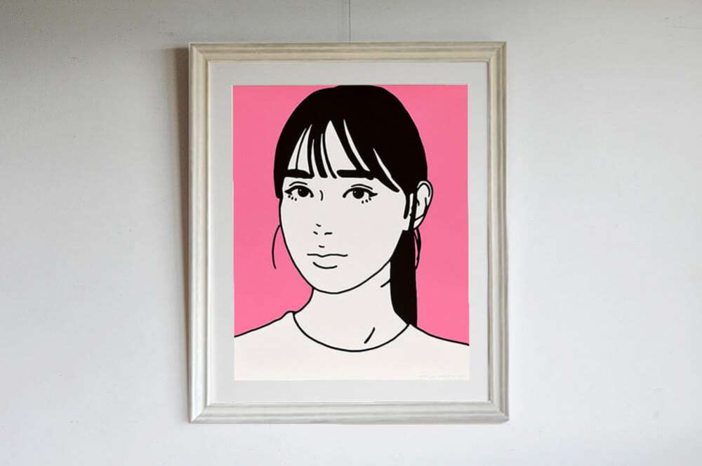 アメリカ初進出のKYNEの30枚限定のシルクスクリーンです。 ー