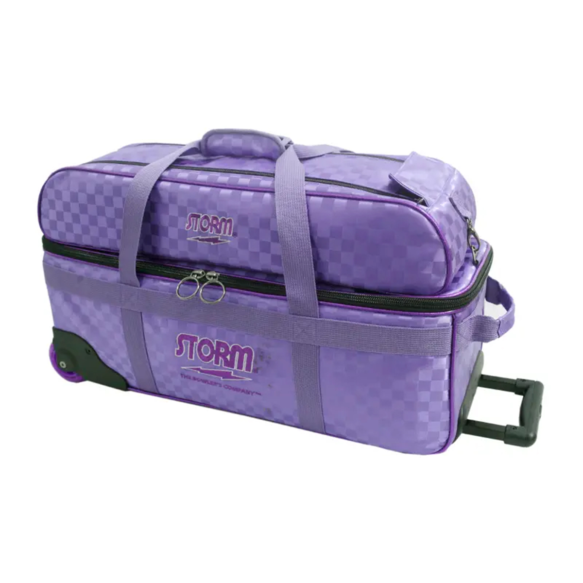 最終価格ストームの3個入りバック シルバー/ピンク ストームボウリング