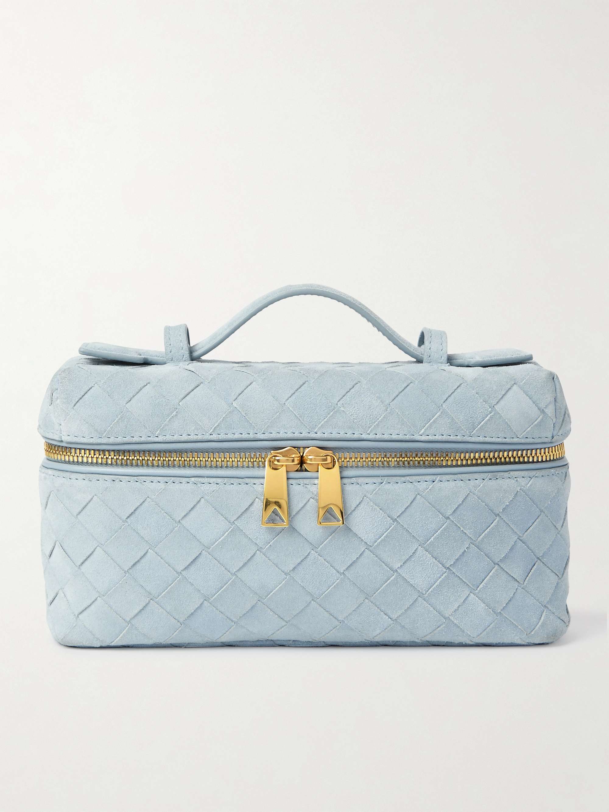 BOTTEGA VENETA Bang Bang Vanity mini intrecciato suede tote | NET