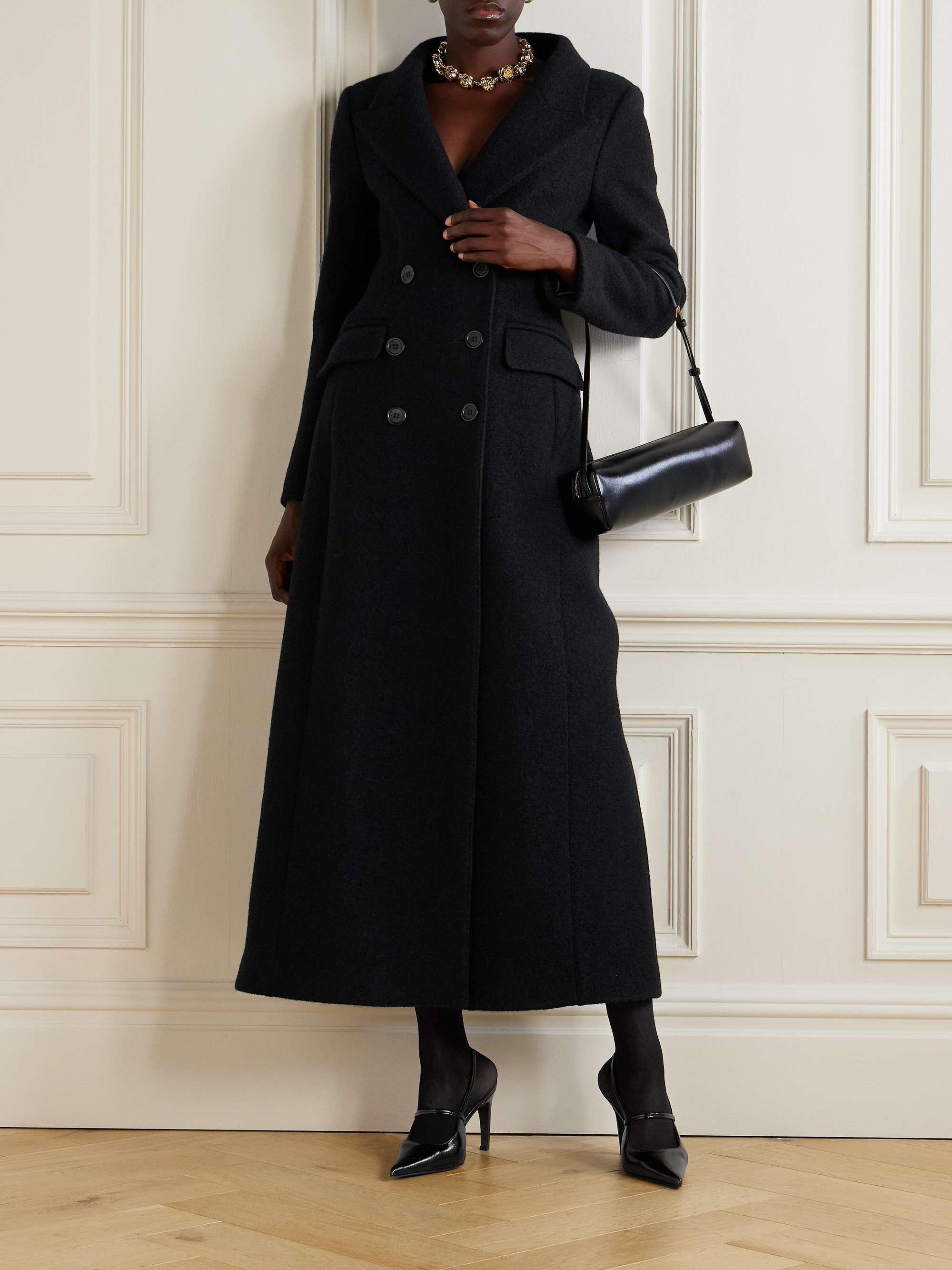 DOLCE&GABBANA Double-breasted wool coat | NET-A-PORTER