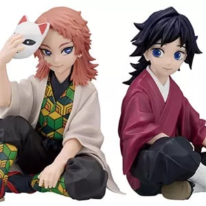 買取】A賞 冨岡義勇＆錆兎 フィギュア 一番くじ 鬼滅の刃 ～ふめつの