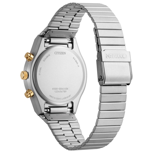 RECORD LABEL 光発電エコ・ドライブ 1984 chronograph 限定モデル