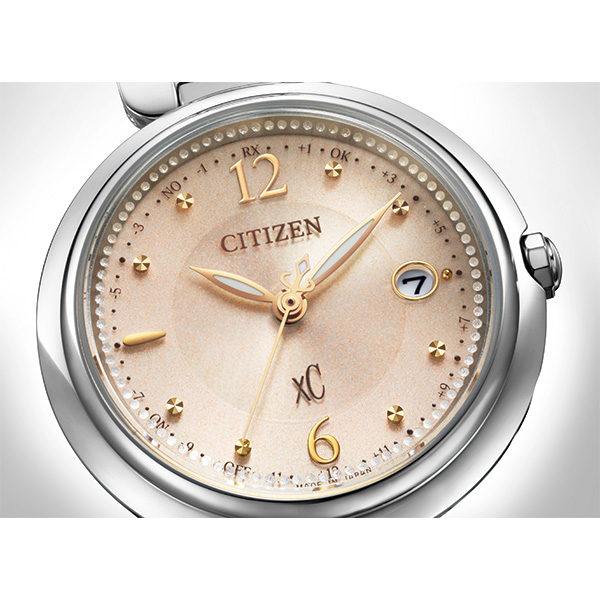 xC mizu collction 光発電エコ・ドライブ電波時計 ES9460-88W Titania