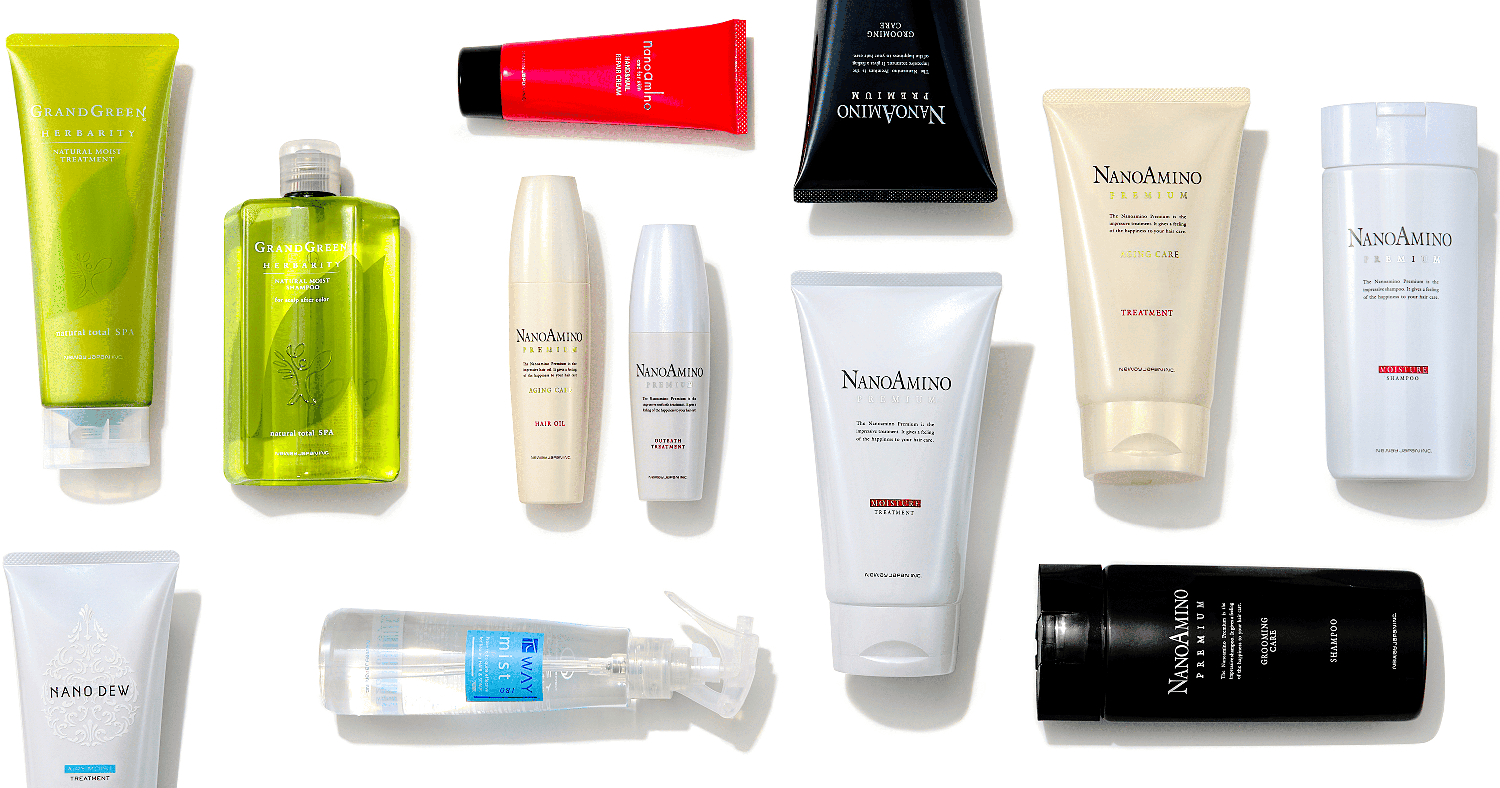 トリキュア プロダクト | ナノテクノロジーでヘアケアを提案するニュー