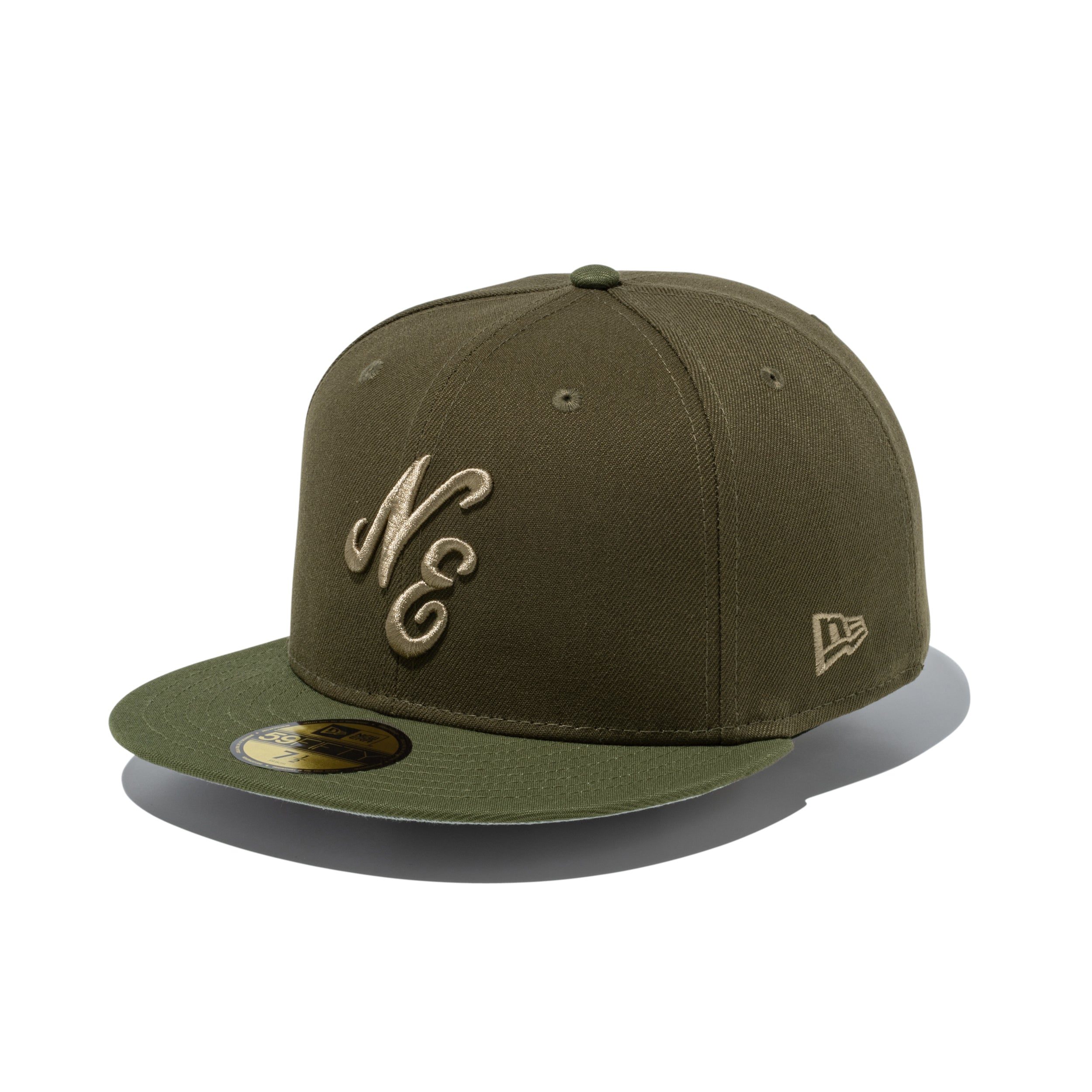 59FIFTY Deep Forest クラシックロゴ モス オリーブバイザー