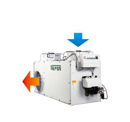 ハウスカオンキ HK30型シリーズ｜ネポン株式会社 NEPON Inc.