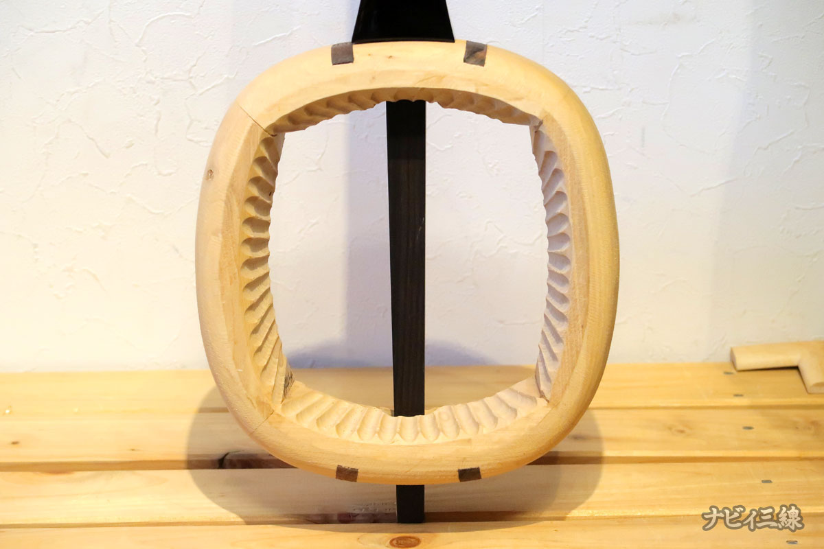 逸品三線】縞黒檀「南風原型」強化張り三線｜三線専門店ナビィ三線